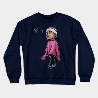 Kyle Kuzma Pink Sweater Crewneck Sweatshirt